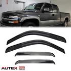 53337780365p3h7i Autex Smoke Window Visors Rain Guard For Gmc 612677653566