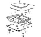 54-12-8-206-385 Bmw Genuine Oem Frame Assy