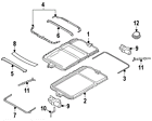 54-13-7-160-027 Bmw 54137160027 Genuine Oem
