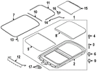 54107355232 Mini Genuine Oem Air Deflector