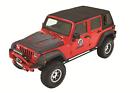 54853-17 Bestop Soft Top Trektop Pro Polymer Cloth Blk Twill Tinted