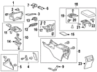 58920-06011-b1 Toyota 5892006011b1 Genuine Oem
