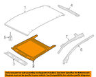 5g9817287 Volkswagen Vw Oem Golf Frame