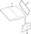 5jm59sx9aj Genuine Oem Folding Jeep Top