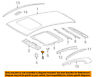 6182452070 Toyota Oem Prius Reinforcement Pad