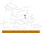 63286aa020 Left Camry 02-04 Toyota Oem Sunroof-hinge