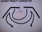 633400 X2202 Unbranded Corvette New Repr Removable Convertible Hardtop Weatherstrip Kit