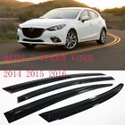 639713693744 Ghostridermotor For Mazda Sedan Window Visors Rain Guard