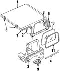 6506825-aa Jeep 6506825aa Genuine Oem