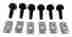 6506825k6 Crown Automotive Hard Top Hardware Kit 848399090383