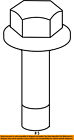 6506826aa Mopar Jeep Chrysler Oem Wrangler Removable Panel Screw