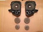 65138375772 65138375771 Oem Bmw E36 Convertible Tan Front Hk Rear Door Panel Speakers W Tweeters