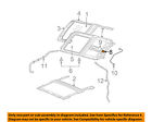 68056964aa Mopar Chrysler Oem Sunroof