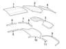 68079270aa Chrysler New Oem Convertible Cloth Top Weatherstrip Retainer Kit Sebring