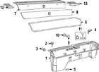68084032-aa Dodge Genuine Oem Front Cap