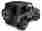 68835 Rampage Jeep Complete Replacement Soft Top With Frame And Hardware Black