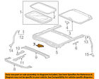 70450t2aa01 Honda Oem Accord Sunroof Moon