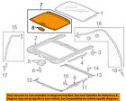 70600t5ra01za Honda Oem Fit Sunroof Sun Shade Cover