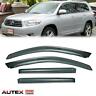 720747w6462p3h5i Autex Fit Toyota Highlander Window Visor Smoke Acrylic 192840259400