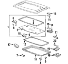 73883-n8501 Nissan 73883n8501 Genuine Oem