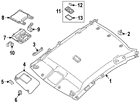 73910-3sg3b Nissan 739103sg3b Genuine Oem