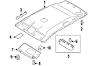 73910-3yl2a Nissan 739103yl2a Genuine Oem