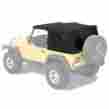 77848099824 79841-17 Bestop Jeep Replace-a-top Soft Top Black Twill Clr