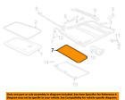 7l1z7852124ac Ford Oem Sunroof-retainer