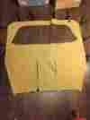 80030-15 Bestop Windjammer Series Window Dark Tan Euc Ships Fast 077848056247