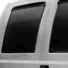 81349.89 Rugged Ridge In-channel Matte Black Rear Window Deflectors 804314276294