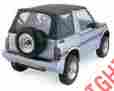 98635 86-95 Rampage Factory Replacement Soft Top Fits Samurai 873563008086