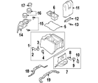 8c3z-2506024-da Ford Genuine Oem Lid Assy