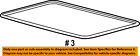 8l8z7851884ab Ford Oem Sunroof Sun Seal