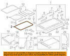 8r0877439a Audi Oem Frame Inner Seal