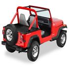 Cj7-wrangler 90005-01 Bestop Black Duster Deck