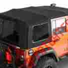 9076235 Smittybilt Crystal Clear Canvas Top 631410119817
