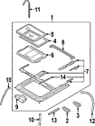 91280-7y010 Nissan 912807y010 Genuine Oem