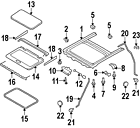 91393-jm00a Nissan 91393jm00a Genuine Oem