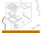 9139350j10 Nissan Oem Sunroof-drain Hose