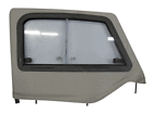 919111 Rampage Sliding Window Gray For Jeep Wrangler Yj