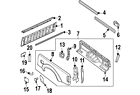 93390-ea800 Nissan Genuine Oem Front Track