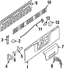 93480-zp00a Nissan 93480zp00a Genuine Oem