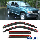 94074 For Ford Explorer Sun Rain Guard Vent Shade Deflector Window