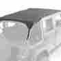 94635 Smittybilt Outback Extended Diamond Black Bikini Top N-fab 631410102451