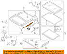95556401210 Porsche Oem Panamera Plate Right