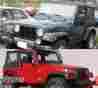 Vswv-jw9706 97-06 Generic Window Visors Sun Rain Guards 2pcs Jdm Guard Jeep Wrangler 1997 1998 1999-2006 Se X Sport
