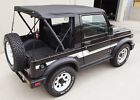 98315 Suzuki Samurai Soft Top Tinted Windows Black Has Zip Out