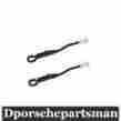 98656127902 Genuine Porsche Boxster Push Rod For Convertible Top Transmission Pivot 2 New Ns