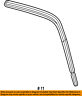9c3z2651222a Ford Oem Super Duty Seal Right