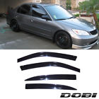 A80008-hd4p06 Dobi Fit Civic Sedan Guard Vent Shade Window Visors